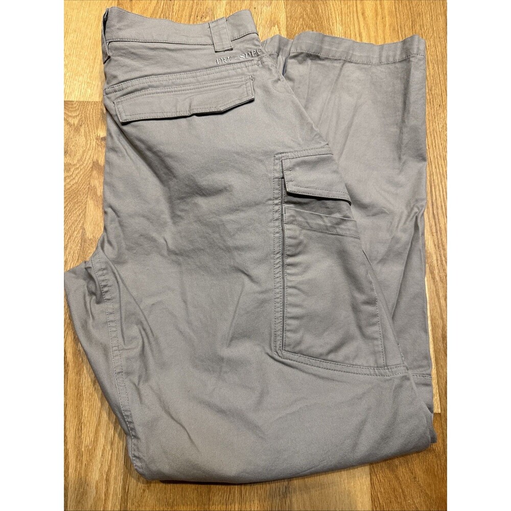 Tru-Spec 24-7 Tactical Pants Khaki 34x34 Ripstop Cargo Work CCW Utility‎